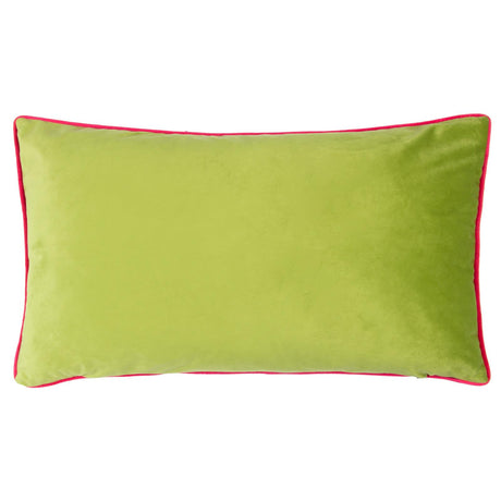 Tropical Peacock Illustrated Cushion Cover 16" x 24" by Kate Merritt