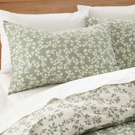 Shadow Leaves Duvet Cover Set by Bianca