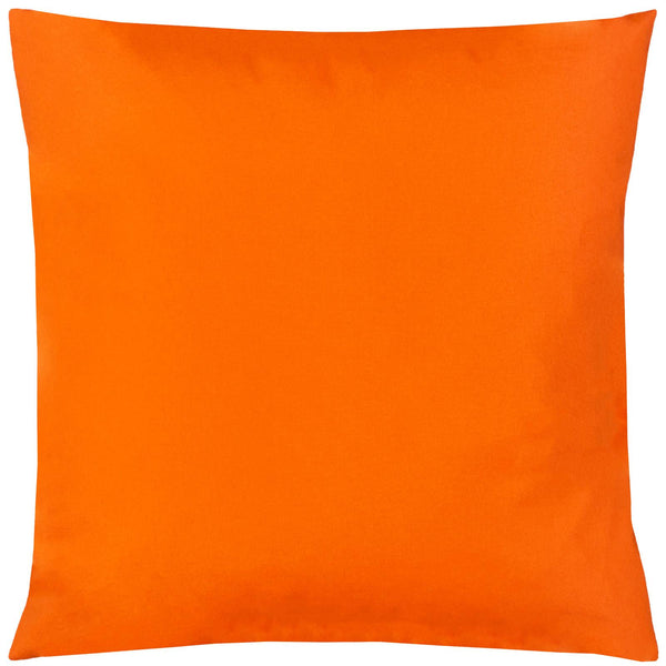 Plain Outdoor Cushion Cover Orange