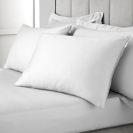 400 Thread Count Cotton Sateen Fitted Sheet 36cm Deep by Bianca