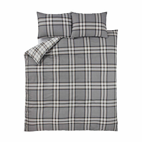 Kelso Check Duvet Cover Set by Catherine Lansfield