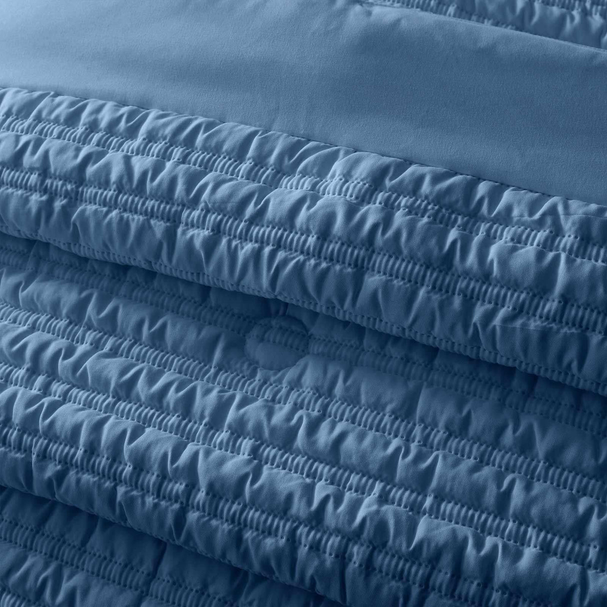 Catherine Lansfield Lennon Stripe Bedspread 220cm x 220cm 2
