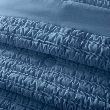 Catherine Lansfield Lennon Stripe Bedspread 220cm x 220cm 2