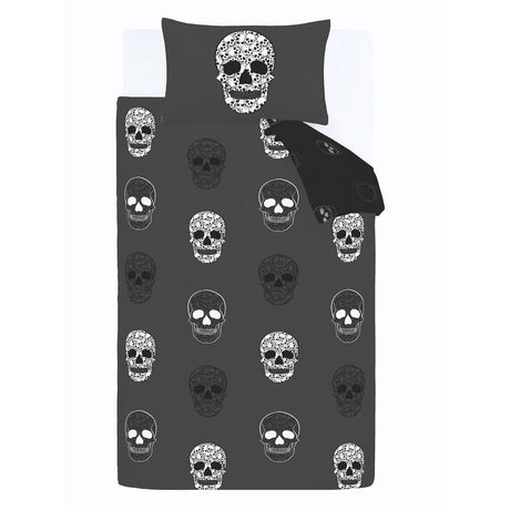 Skulls Duvet Cover Set by Catherine Lansfield