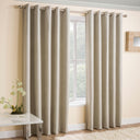 Vogue Thermal Eyelet Dimout Curtains by Enhanced Living