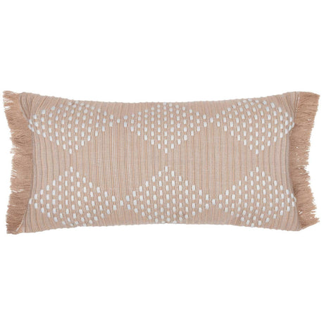 Kadie Outdoor/Indoor Woven Cushion 12" x 24" (30cm x 60cm) by furn.