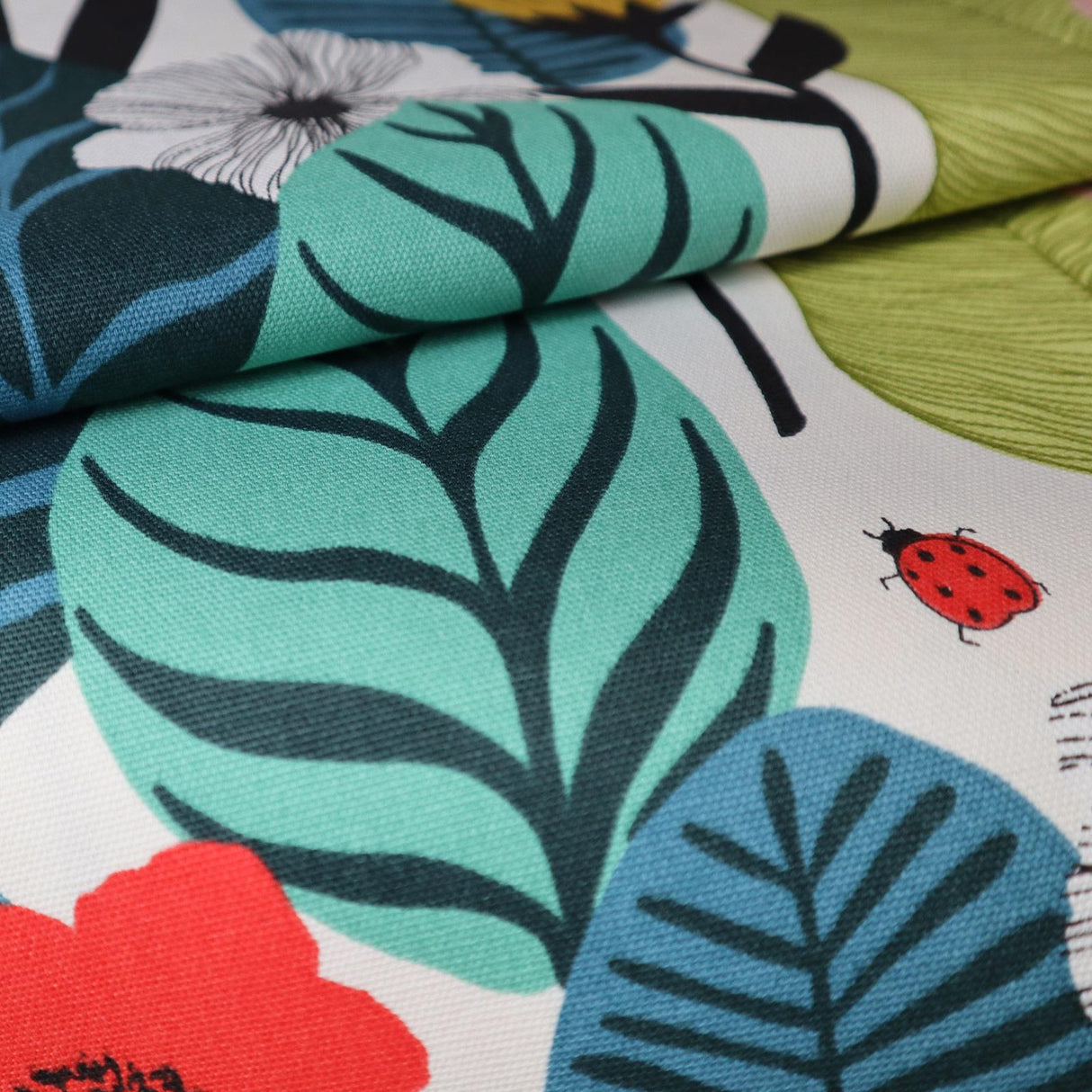 Blooma Poppy Made To Measure Roman Blind by Style Furnishings