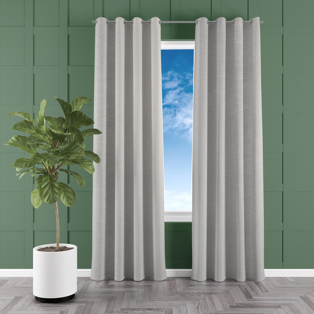 Tussah Smoke Made To Measure Curtains by Style Furnishings