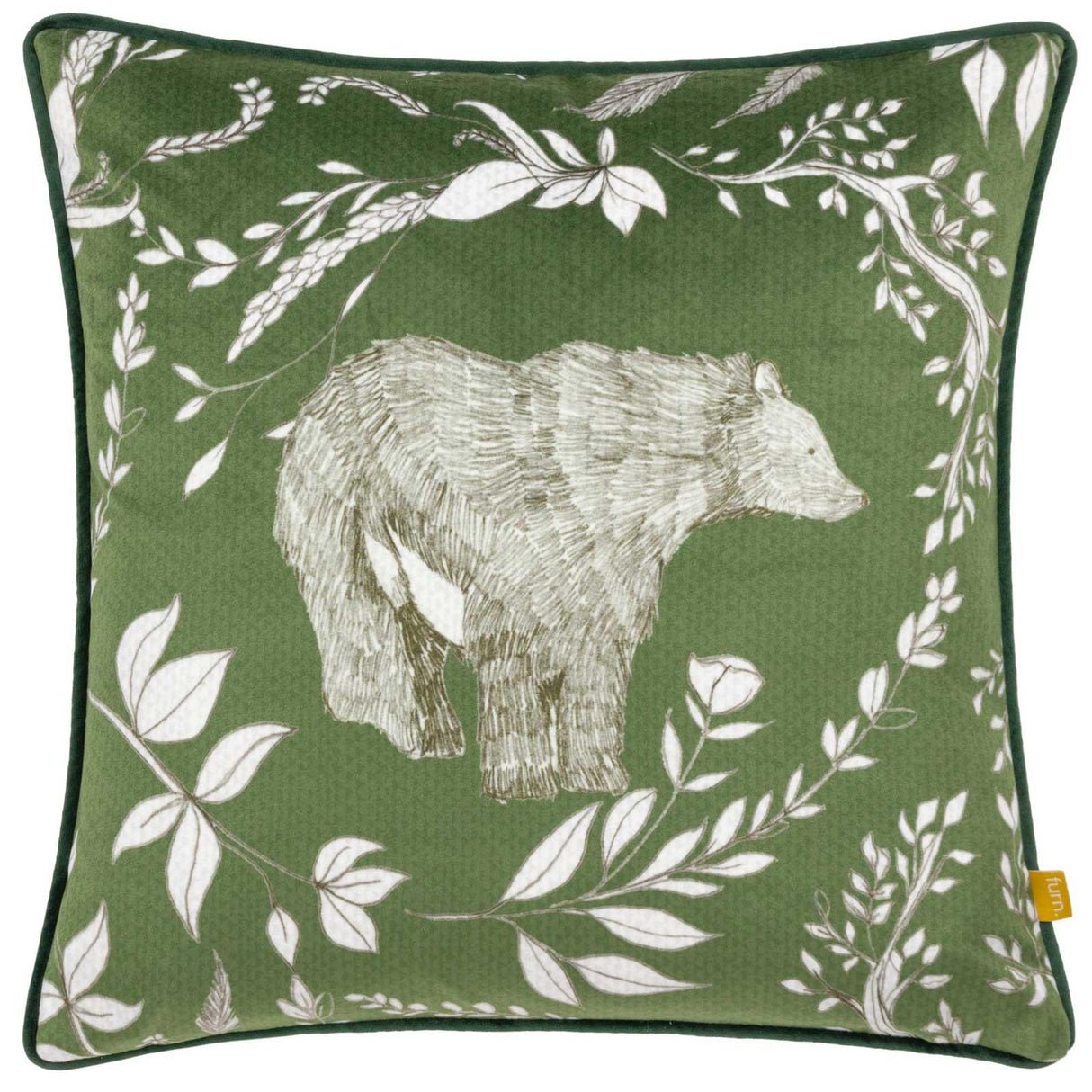 Buckthorn Cushion Cover 17" x 17" (43cm x 43cm) by furn.