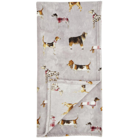 Catherine Lansfield Country Dogs Cosy Throw 4