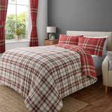 Kelso Check Duvet Cover Set by Catherine Lansfield