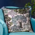 Woodlands Tapestry Cushion Cover 22" x 22" (55cm x 55cm) - Green