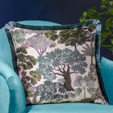Woodlands Tapestry Cushion Cover 22" x 22" (55cm x 55cm) - Green