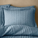 Tamba Jersey Stripe Oxford Pillowcase Pair by Pineapple Elephant