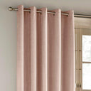 Savoy Chenille Blackout Eyelet Door Curtain by Enhanced Living