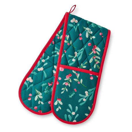 Catherine Lansfield Holly & Mistletoe Christmas Kitchen Textiles Collection 7