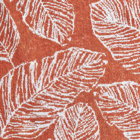 Matteo Leaf Jacquard 550gsm Towel by Fusion
