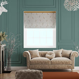 Hartley Natural Made To Measure Roman Blind by Style Furnishings