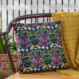 House of Bloom Zinnia Bee Outdoor Cushion Cover by Wylder