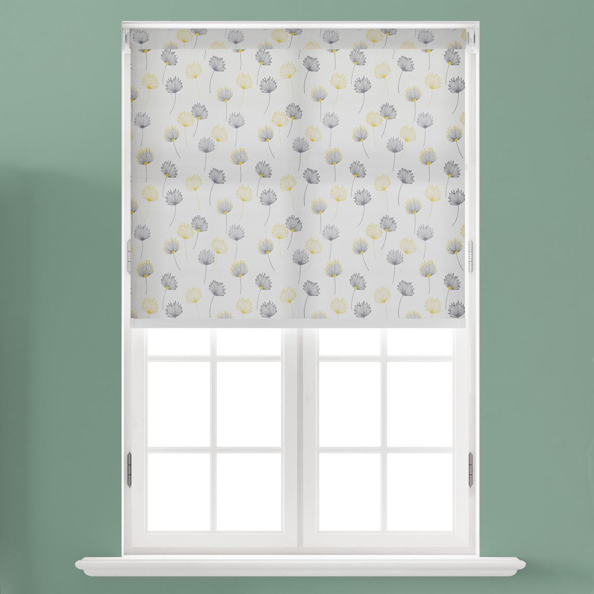 Calista Citrus Dim Out Made to Measure Roller Blind by Decora