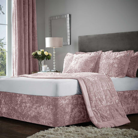 Crushed Velvet Divan Base Wrap by Catherine Lansfield