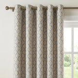 Cambourne Thermal Eyelet Curtains - Ochre image 2