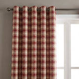 Everett Eyelet Curtains Ready Made Pair 8