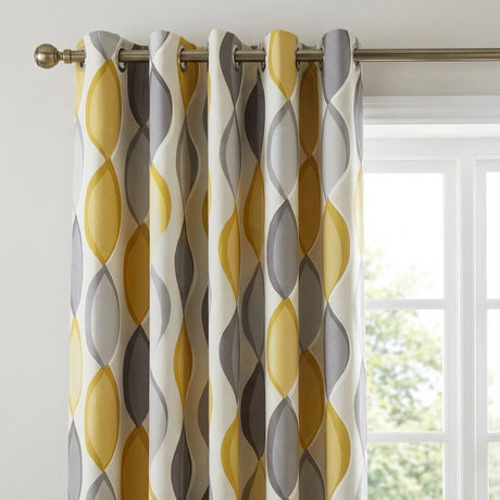 Lennox Cotton Eyelet Curtains Ready Made 2