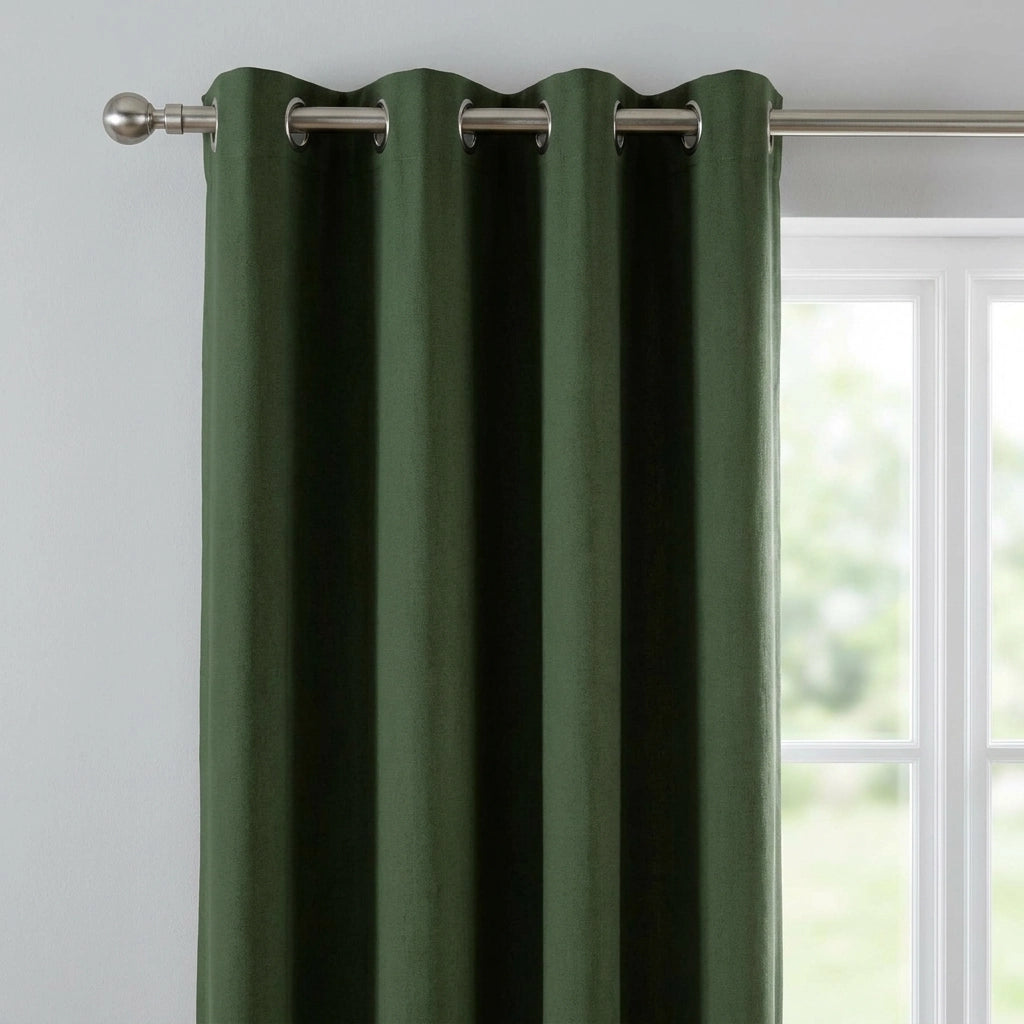 Cannes Lined Blackout Eyelet Curtains 4
