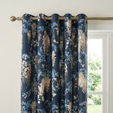 Wisteria Floral Lined Ready Made Eyelet Curtains 5