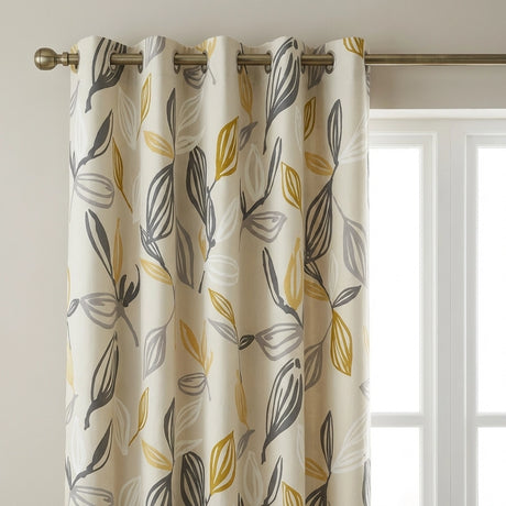 Ensley Cotton Eyelet Curtains Ready Made Pair 2
