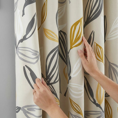 Ensley Cotton Eyelet Curtains Ready Made Pair 3