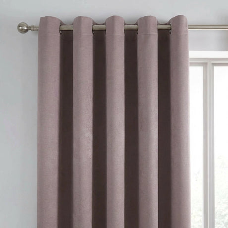Strata Thermal Dim Out Woven Eyelet Curtains Pair 3