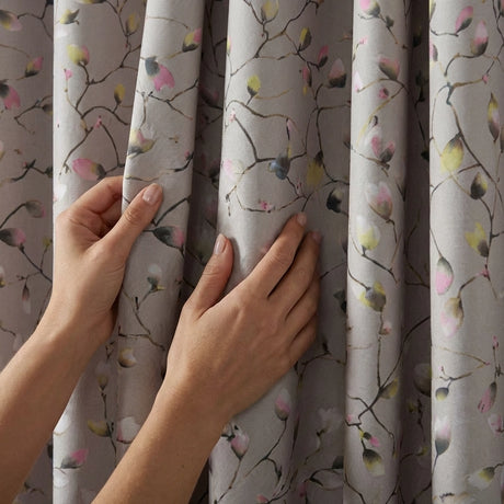 Blossom Bud Thermal Eyelet Curtains 3