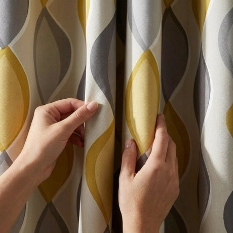 Lennox Cotton Eyelet Curtains Ready Made 3