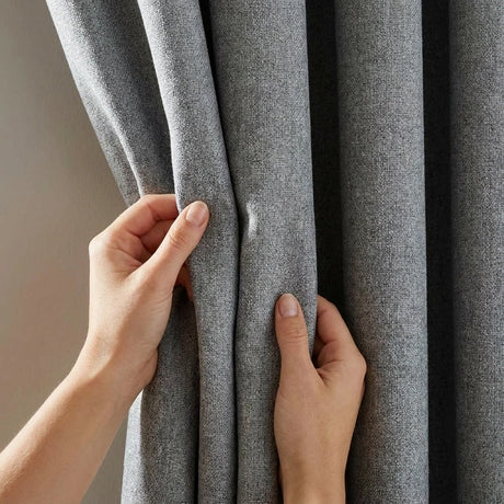 Dallas Lined Tape Top Pencil Pleat Blackout Curtains 6
