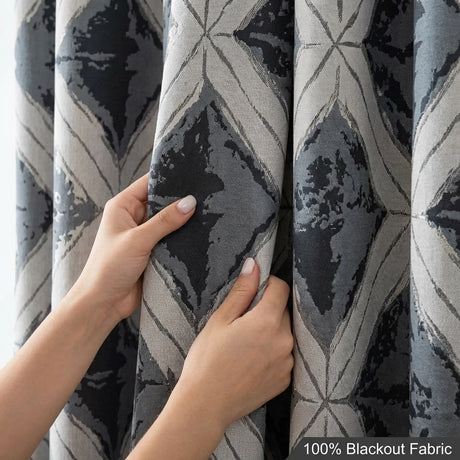 Matrix Eyelet Ring Top Curtains Pair 9