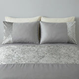 Velvet Duvet Cover Set - Silver image 3