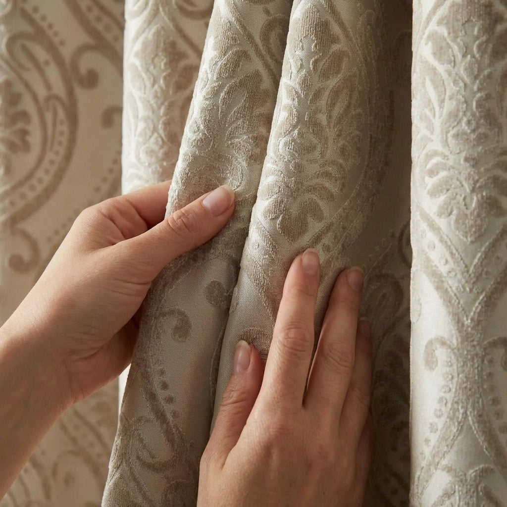 Chateau Jacquard Ready Made Eyelet Curtains 3