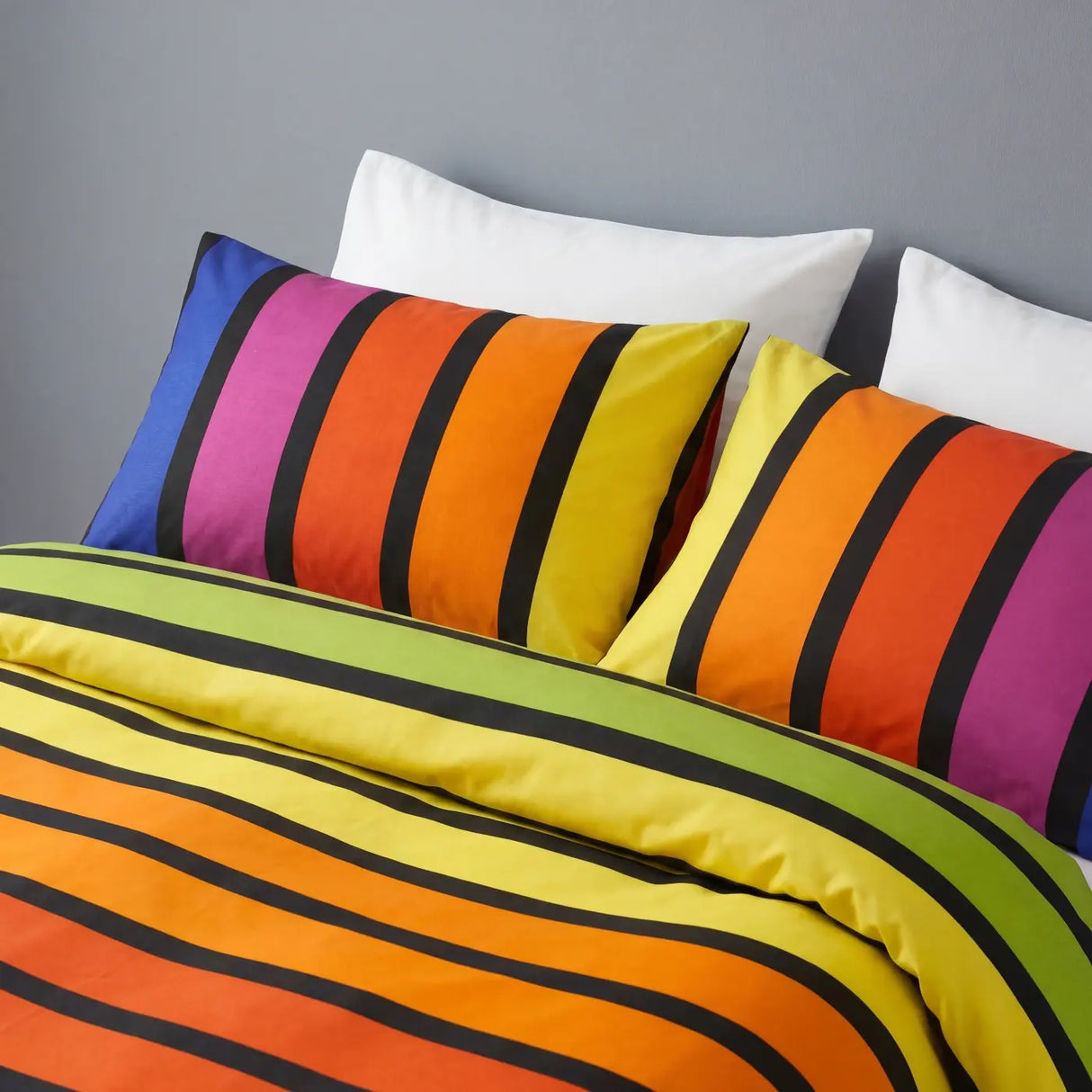 Soho Duvet Cover Set - Rainbow image 2