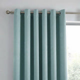 Strata Thermal Dim Out Woven Eyelet Curtains Pair 36