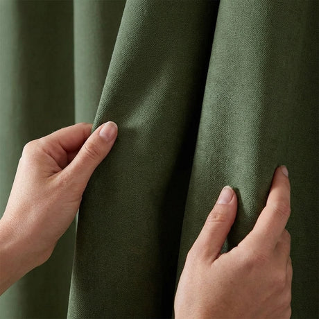 Sorbonne Cotton Lined Ready Made Eyelet Curtains 8