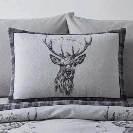 Angus Stag Flannelette Duvet Cover Set 7