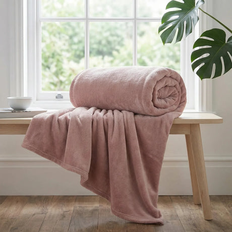 Coral Fleece Blanket Throw 1
