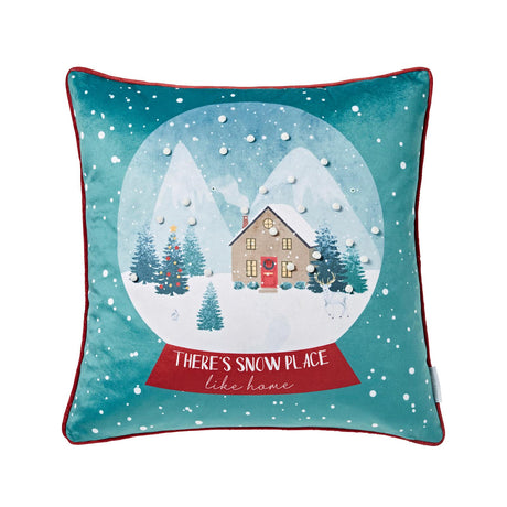Snow Place Like Home Cushion by Catherine Lansfield