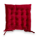 Holland Velvet Seat Pad 16" x 16" (40 x 40cm) by Emma Barclay