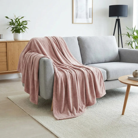 Coral Fleece Blanket Throw 3