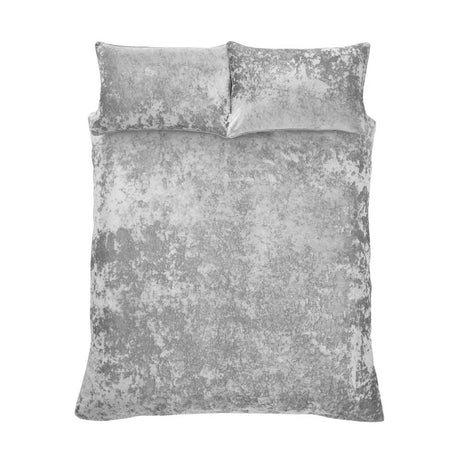 Crushed Velvet Duvet Cover Set by Catherine Lansfield