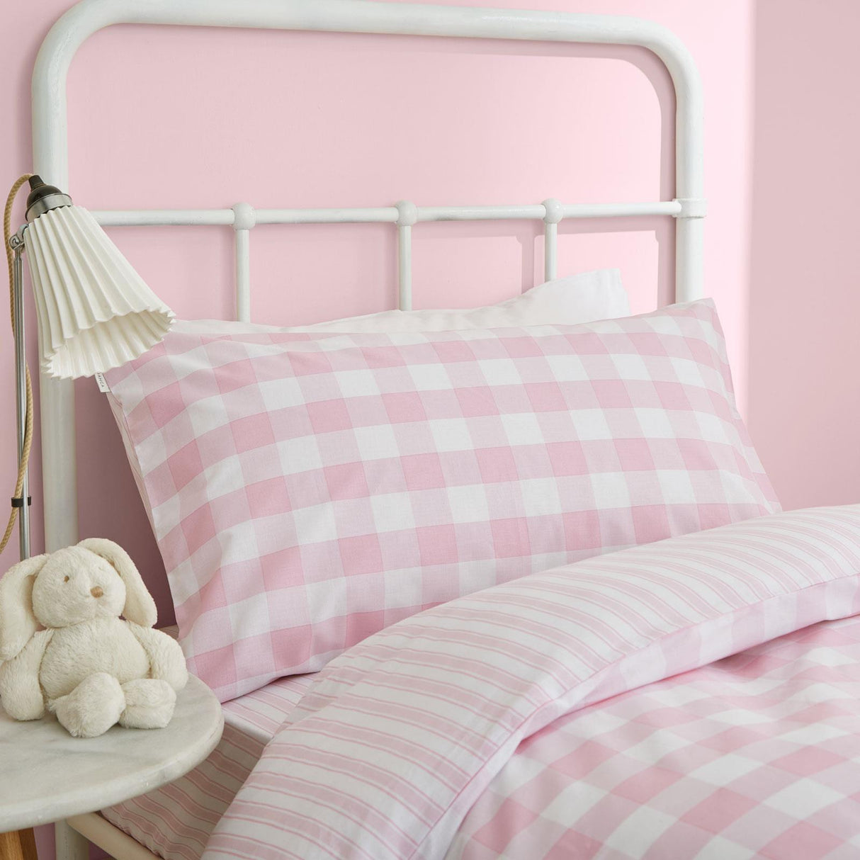Check and Stripe Duvet Cover & Fitted Sheet Collection by Bianca