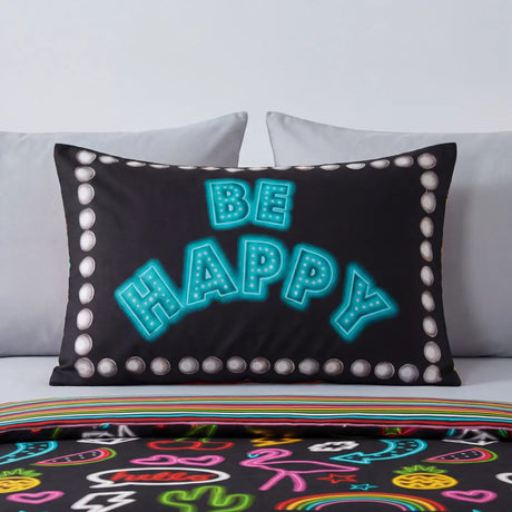 Be Happy Duvet Cover Set